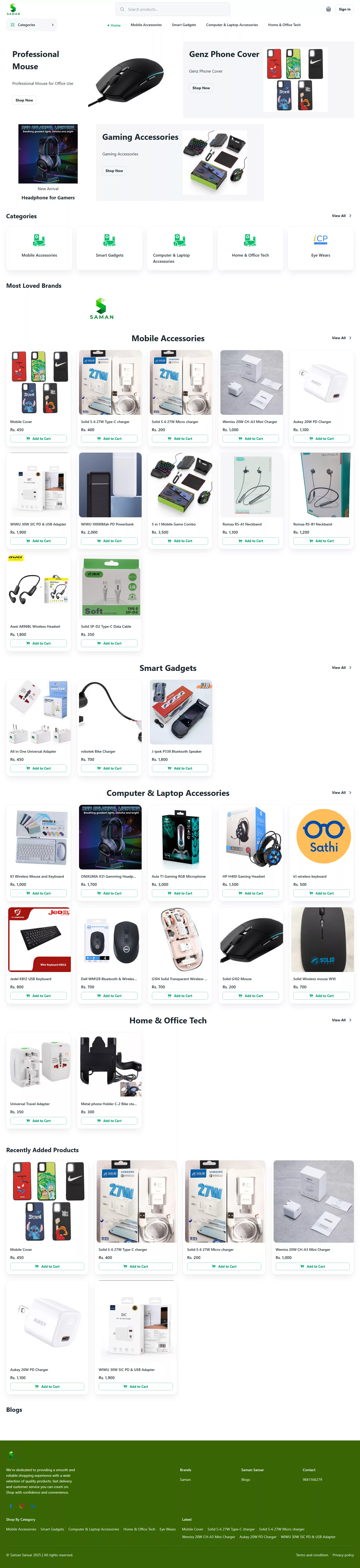 Ecommerce Web Development Service